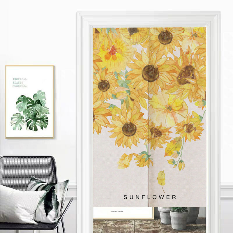 Household Non-Perforated Anti-Mosquito Printing Curtain