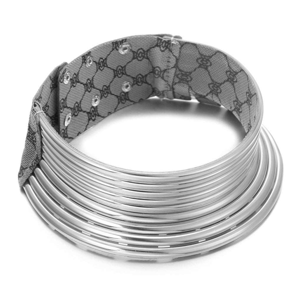 African Exaggerated Collar Women Necklace
