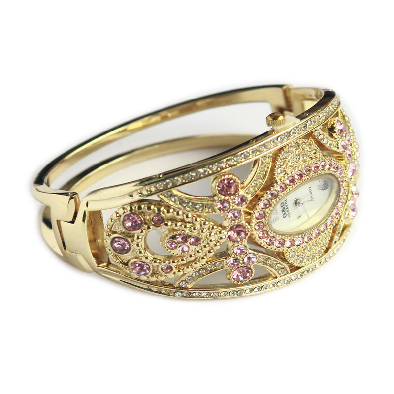 Ladies Non-Mechanical Diamond Bracelet Quartz Watch