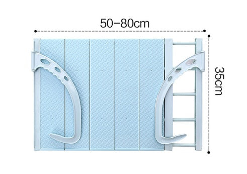 Multifunction Home Balcony Hanging Hanger Shelf Adjustable Foldable Clothes Shoes Drying Rack Holder Storage Organizer Shoe Rack