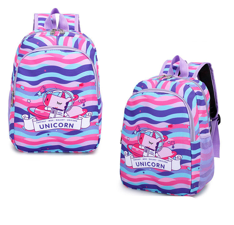 Nylon Cartoon Kids Backpack