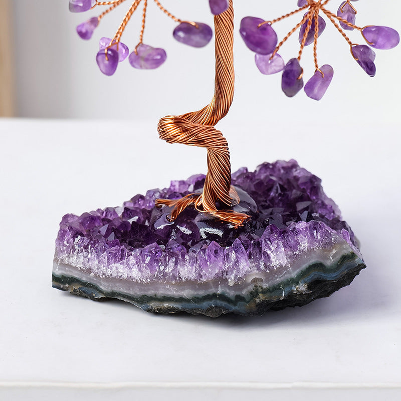 Crystal Flower Tree Home Crafts Ornaments