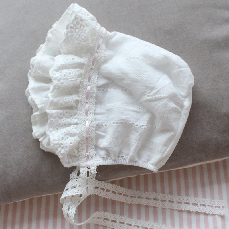 Simple And Creative Newborn Lolita Lace Hat