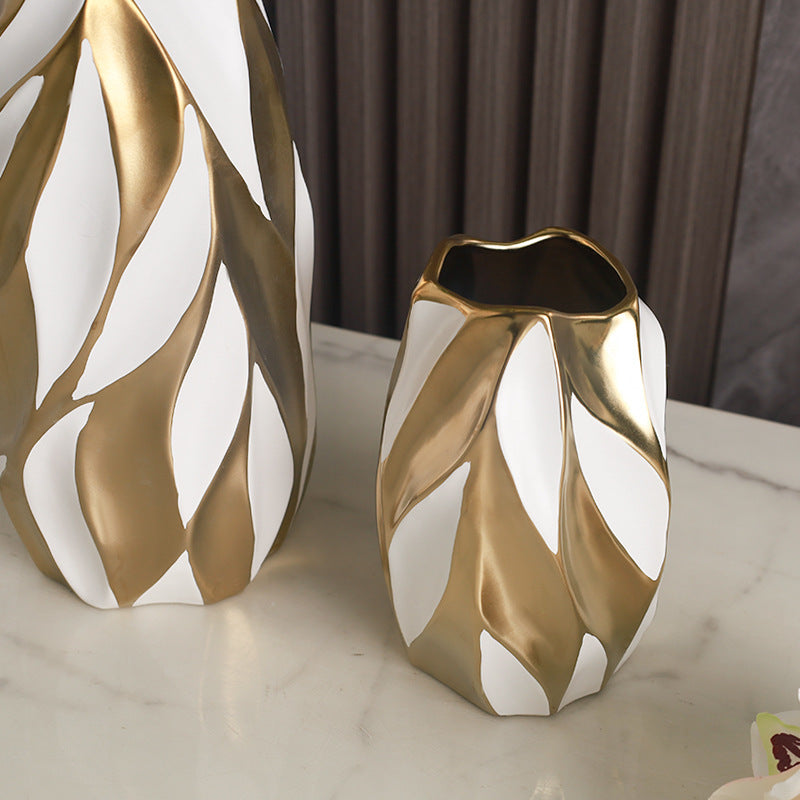 Light Luxury Advanced Creative Living Room Decoration Ceramic Vase
