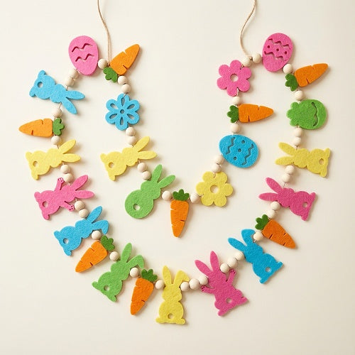 Felt Easter Garland Banner