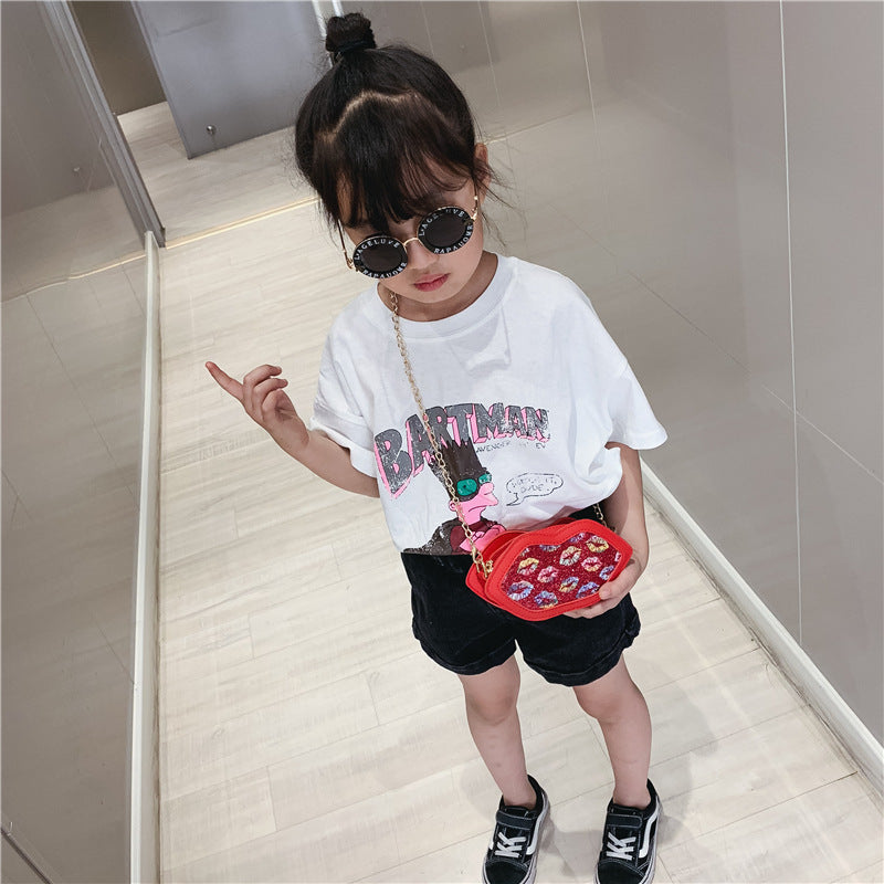 Girl's Baby Coin Purse Personality All-Match Lip Bag