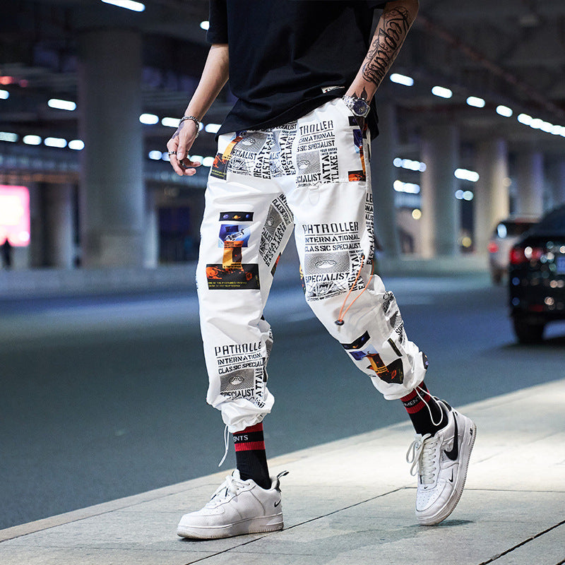 Loose Sports Beam Pants