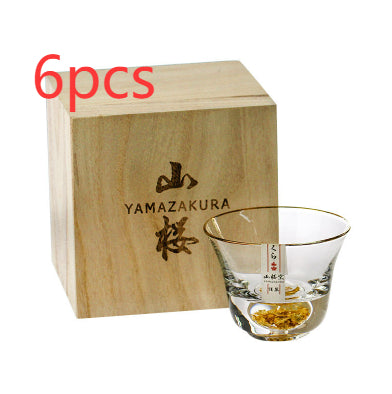 Hidden Gold Gold Foil Cup Tea Suit