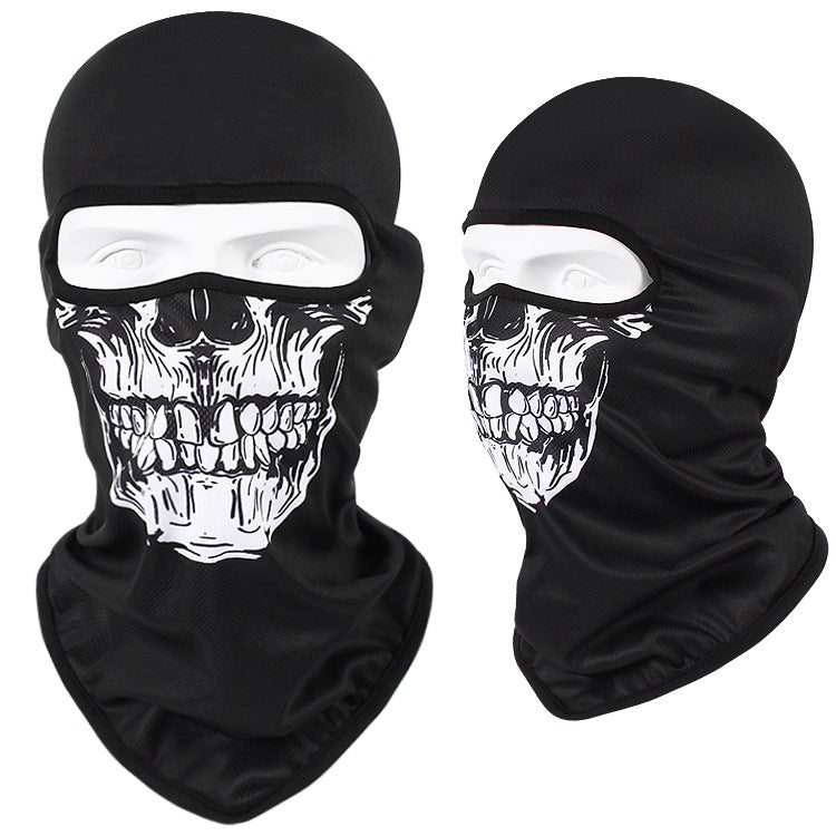 Sunscreen Quick Dry Head Cover Motorcycle Breathable Skull Mask