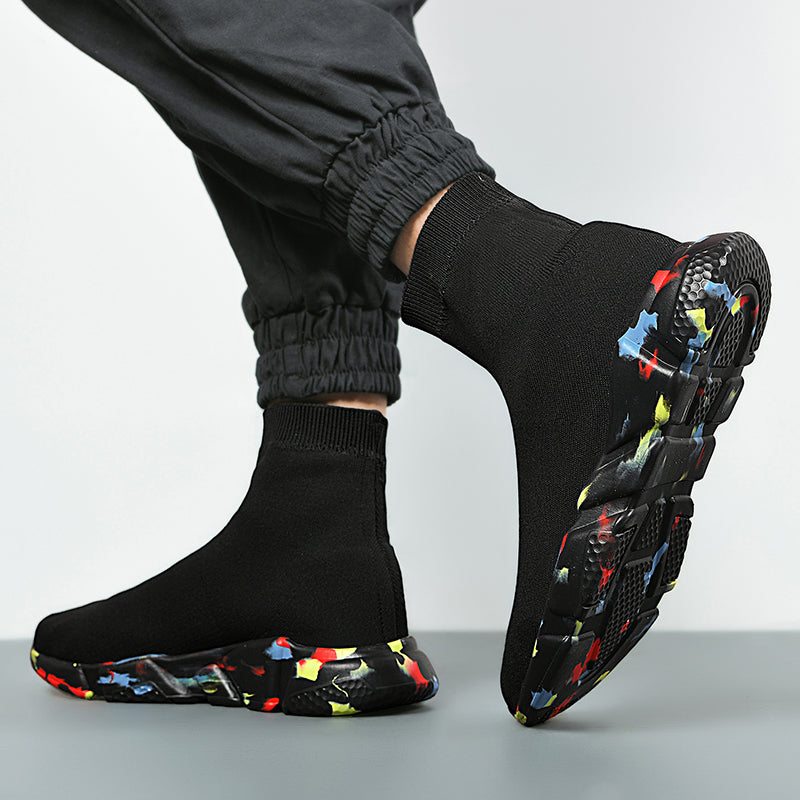 Old Beijing Cloth Shoes Women Elastic Socks Shoes