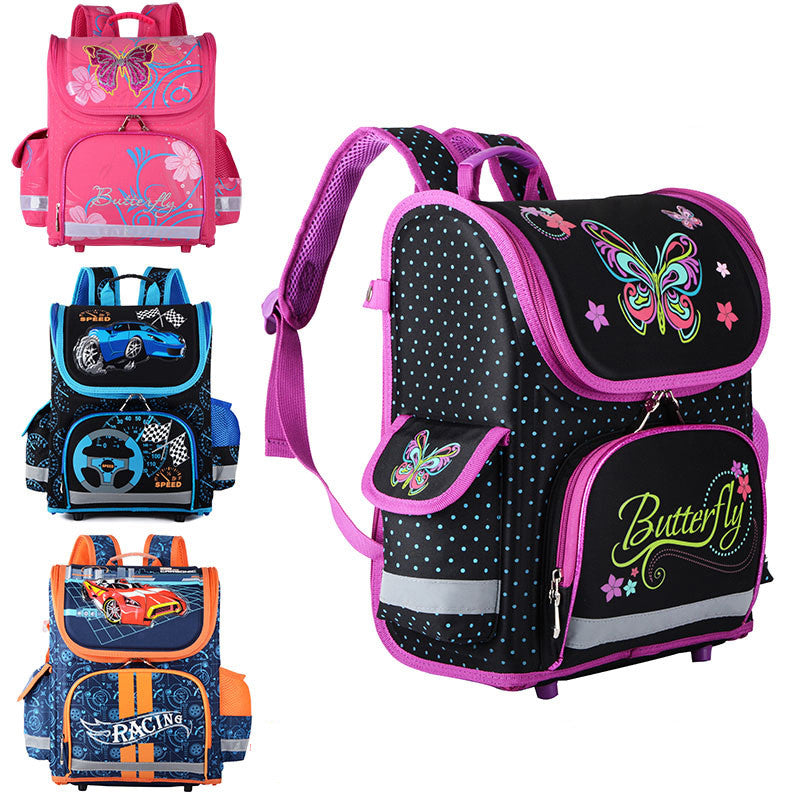 EVA 5-inch Double Shoulder Children's School Bag