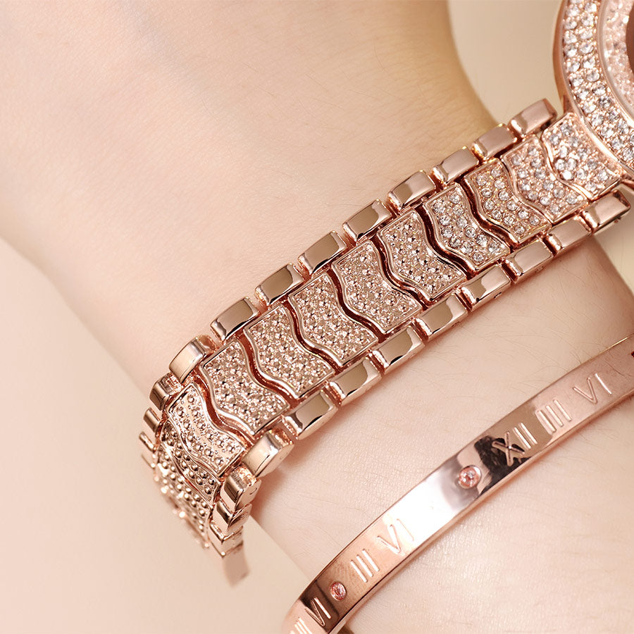 Women's Watch with Diamond Strap