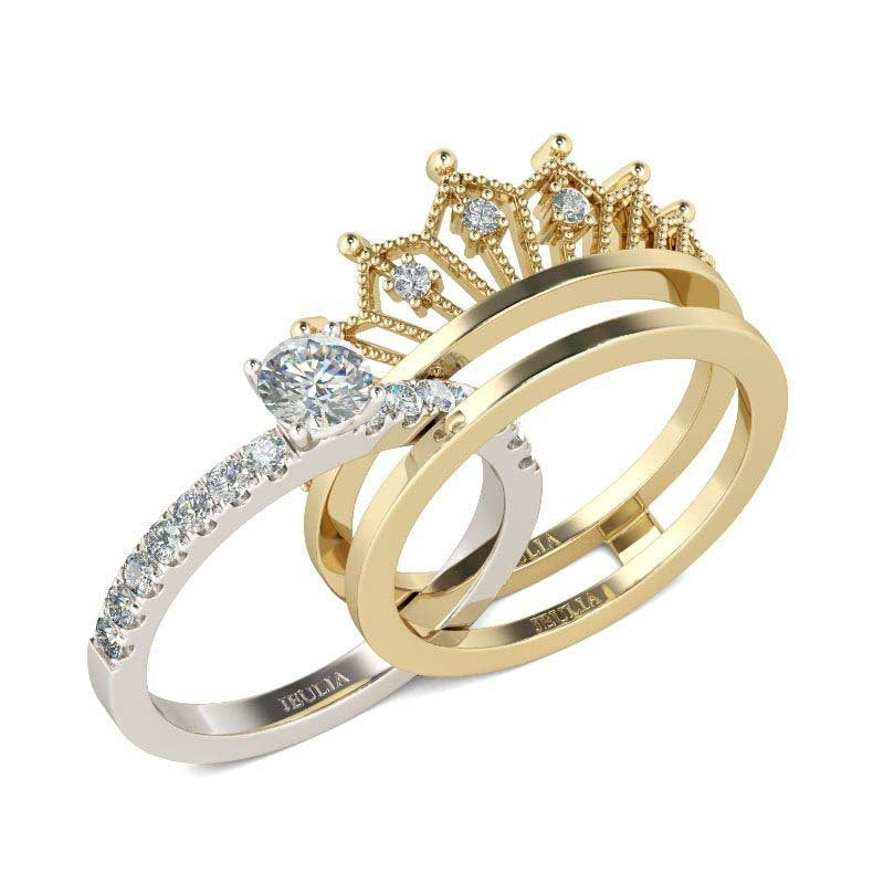 Detachable Crown Ring
