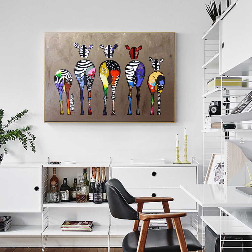 Zebra Decorative Painting