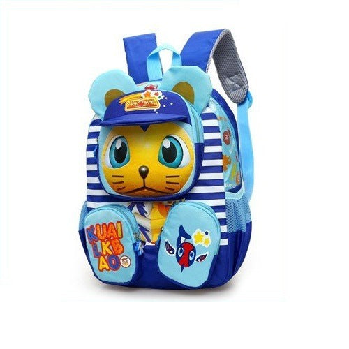 Cute Cartoon Image Of Bunny With Backpack