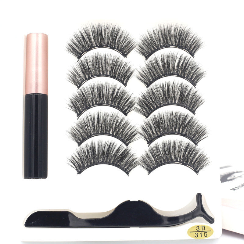Five Pairs of Magnet Eyelashes