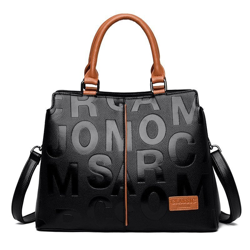 A Versatile Monogrammed Shoulder Bag For Women
