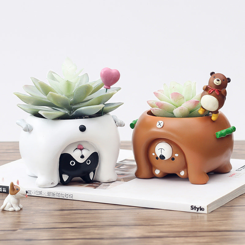 Cartoon Flower Pot