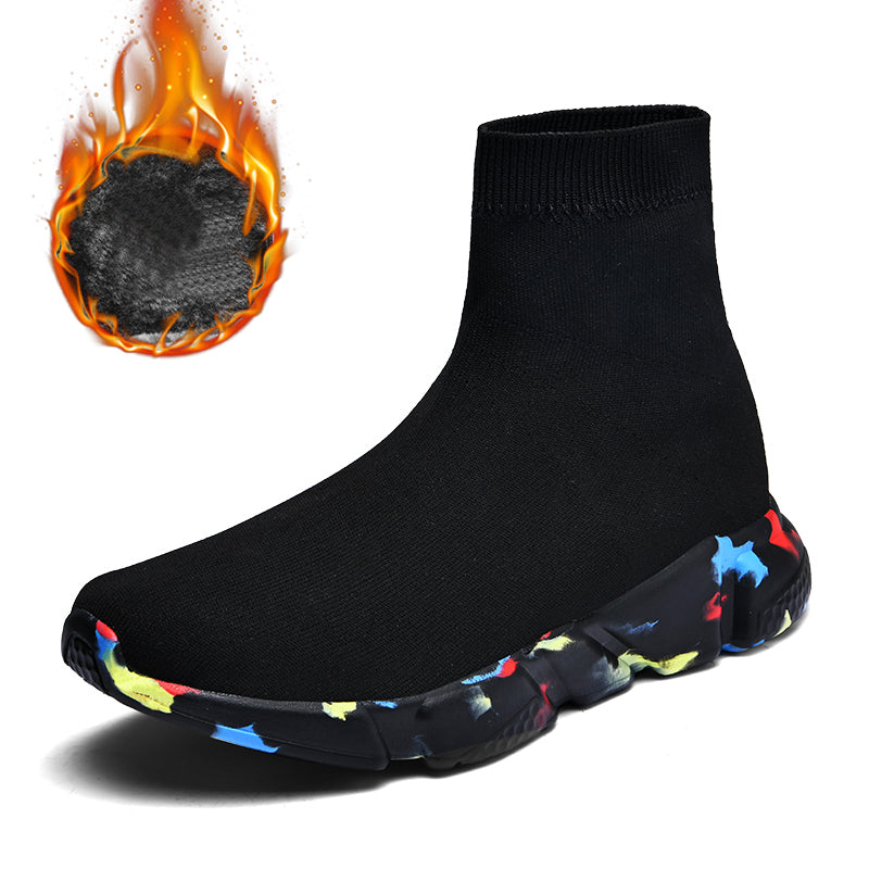 Old Beijing Cloth Shoes Women Elastic Socks Shoes
