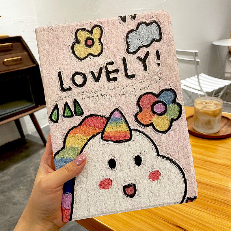 Leather Case Anti-Fall Tablet Protection Case