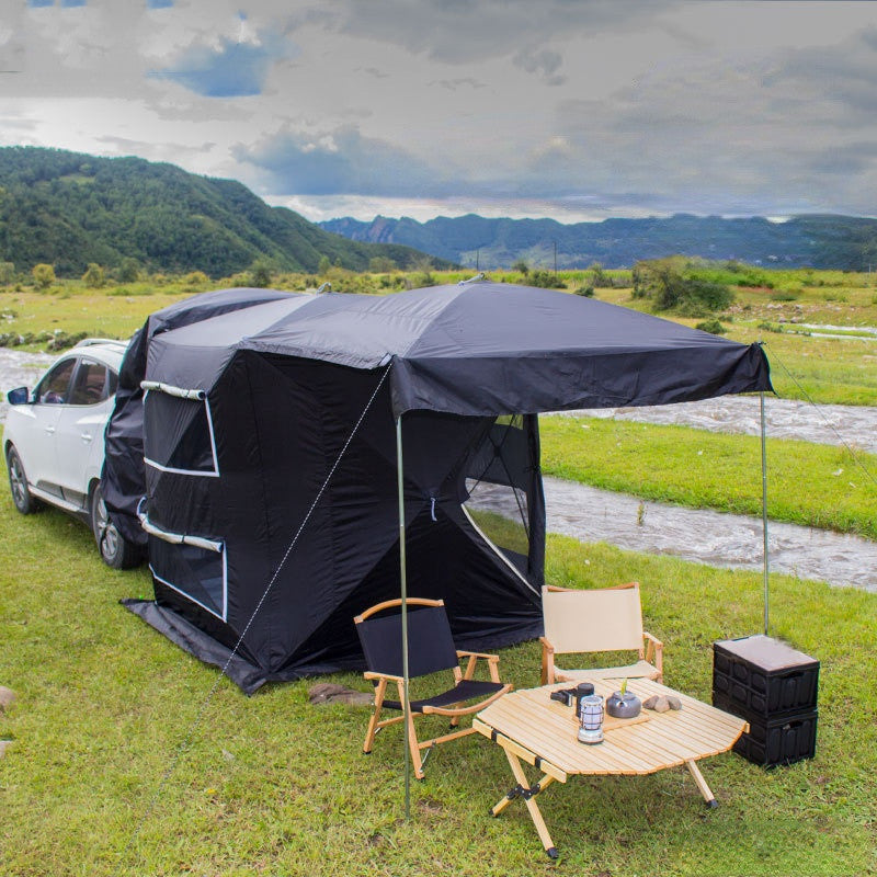 Rear Extension Tent Canopy Portable Multi-Function