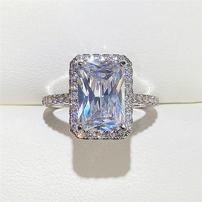 Fashion Diamond Zircon Wedding Ring