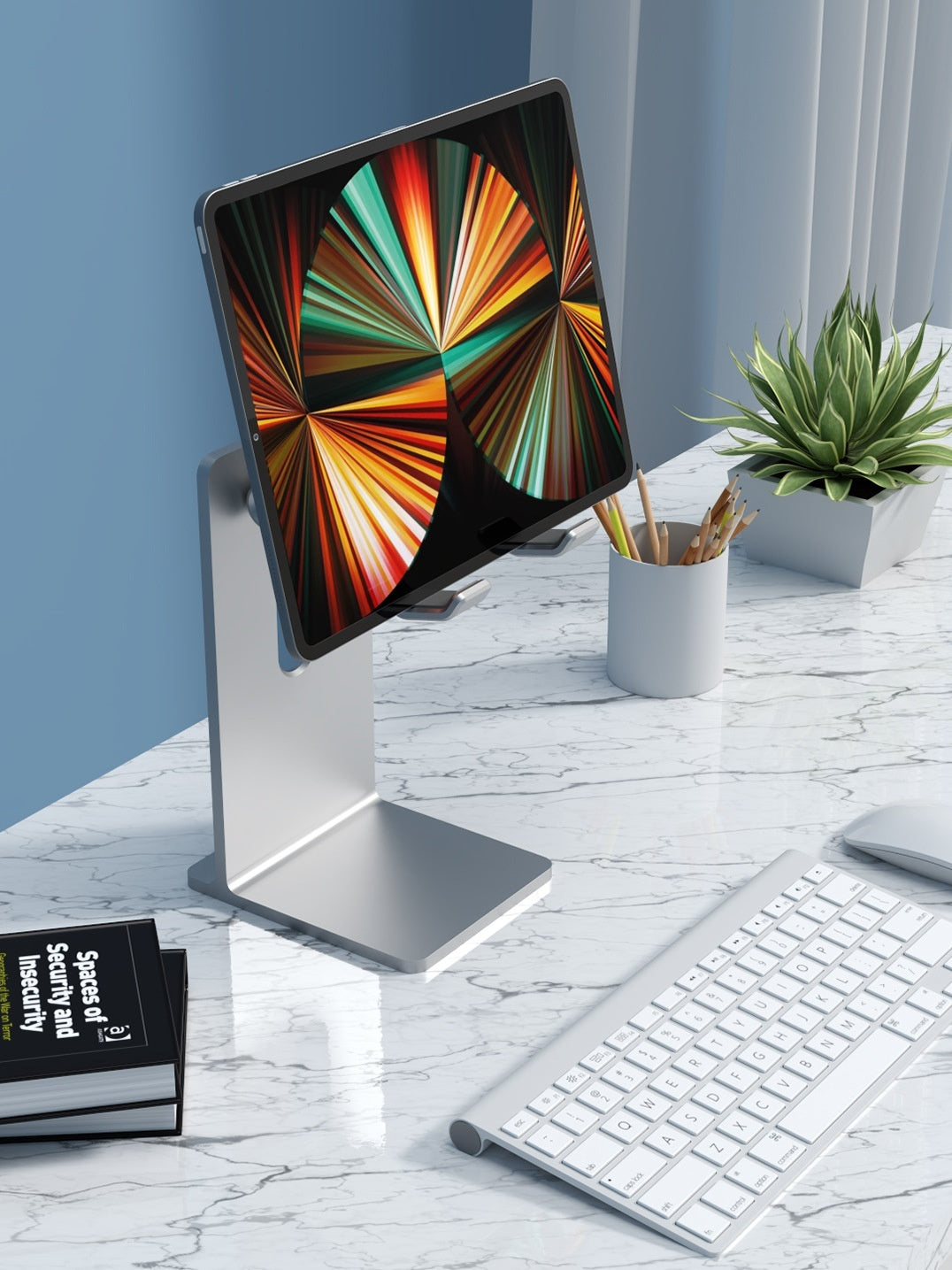 Flat Computer General Support Adjustable Lifting Mobile Desktop Stand