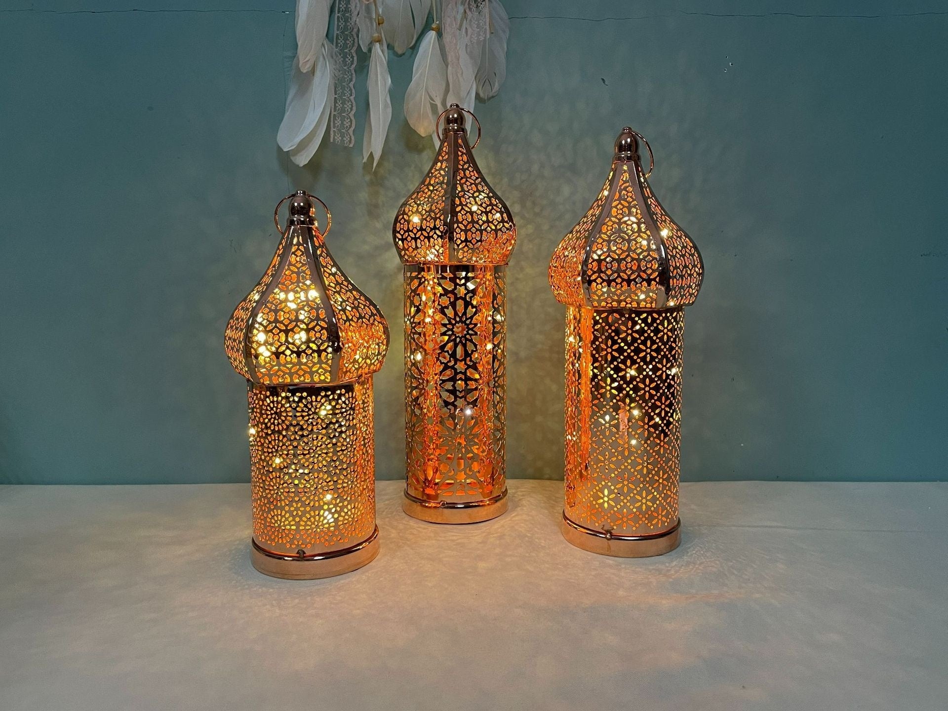 Hollow LED Light Home Atmosphere Decorative Lamp Ornaments