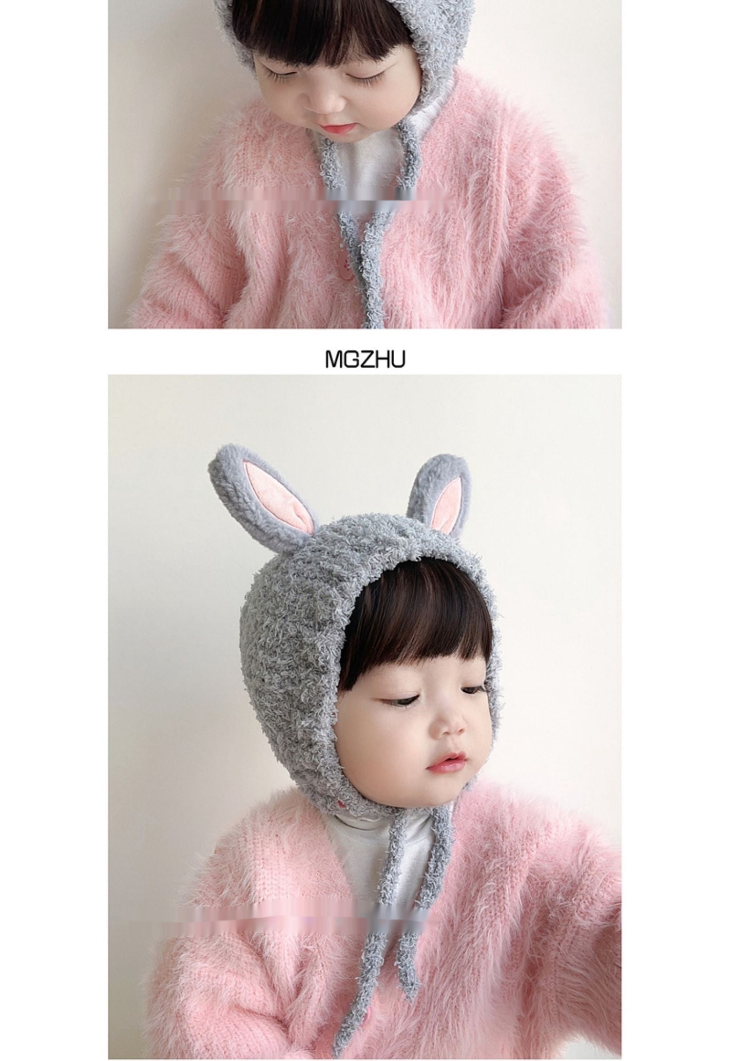 Baby Hat Autumn And Winter Thickening Knitted Hat