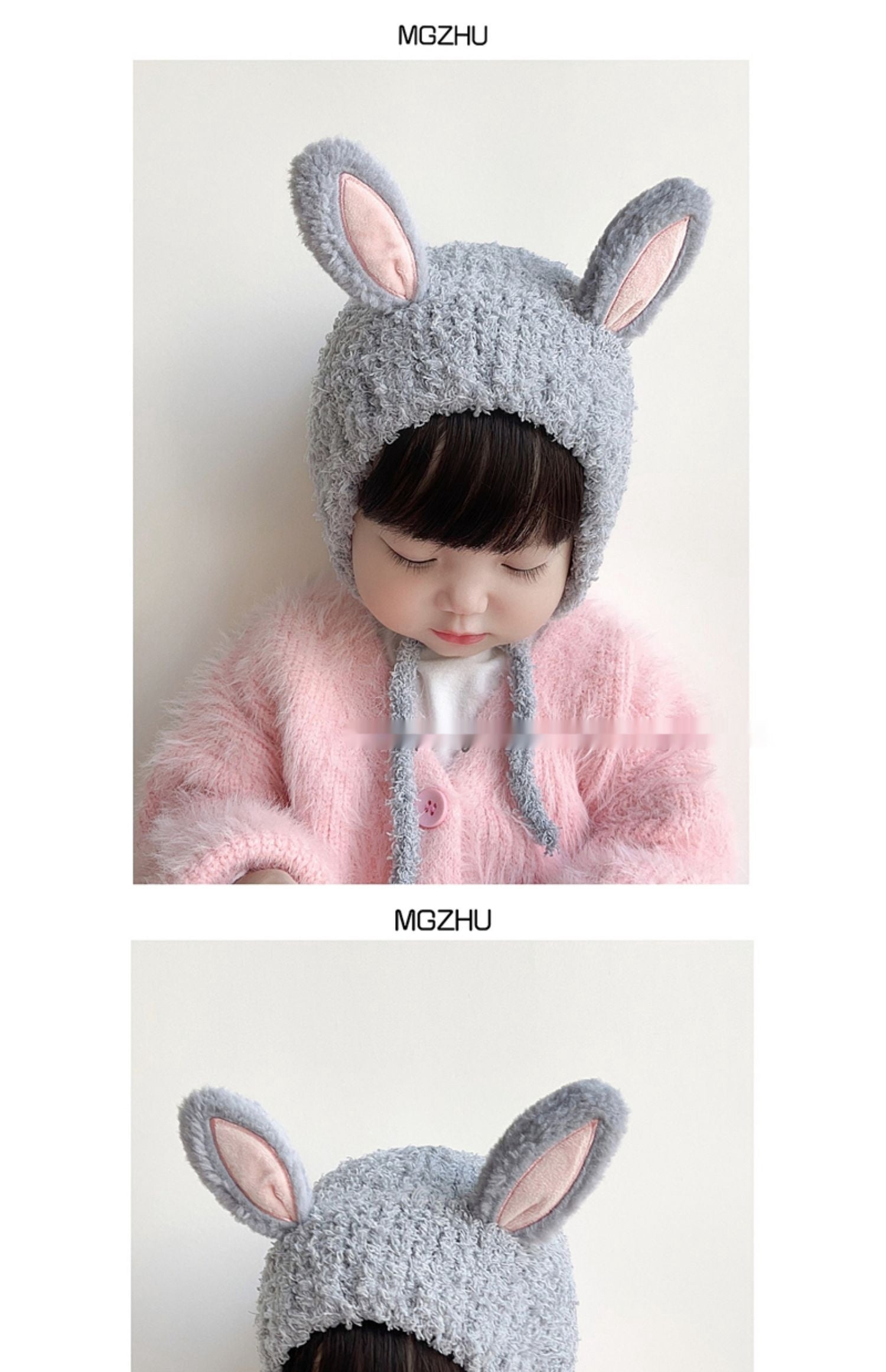 Baby Hat Autumn And Winter Thickening Knitted Hat