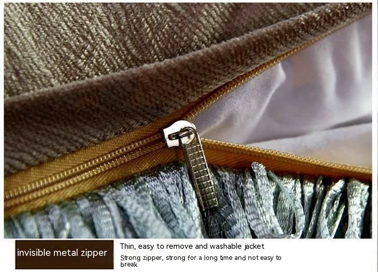Sofa Pillow Cases Back Cushion Bedside Soft Bag Backrest Embroidery Car Club Lumbar Support Pillow European Luxury
