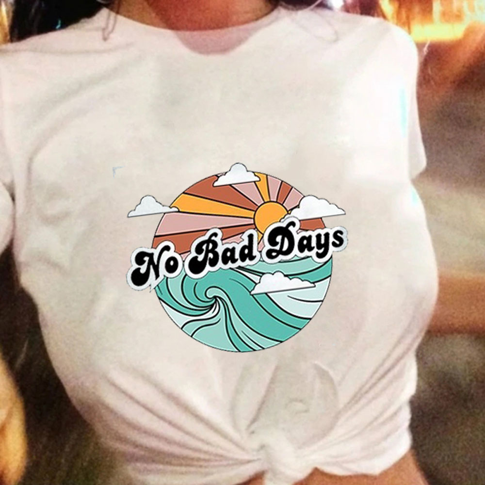 Cartoon Printed Short Sleeve