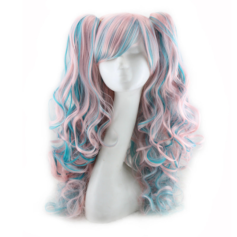 Colorful Long Curly Wigs