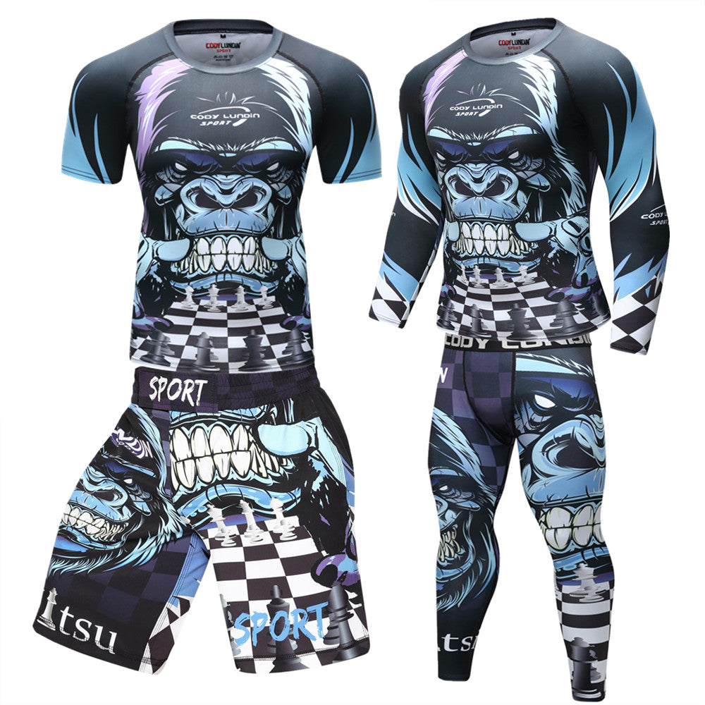 Free Kick Boxing and Sanda Training Suit