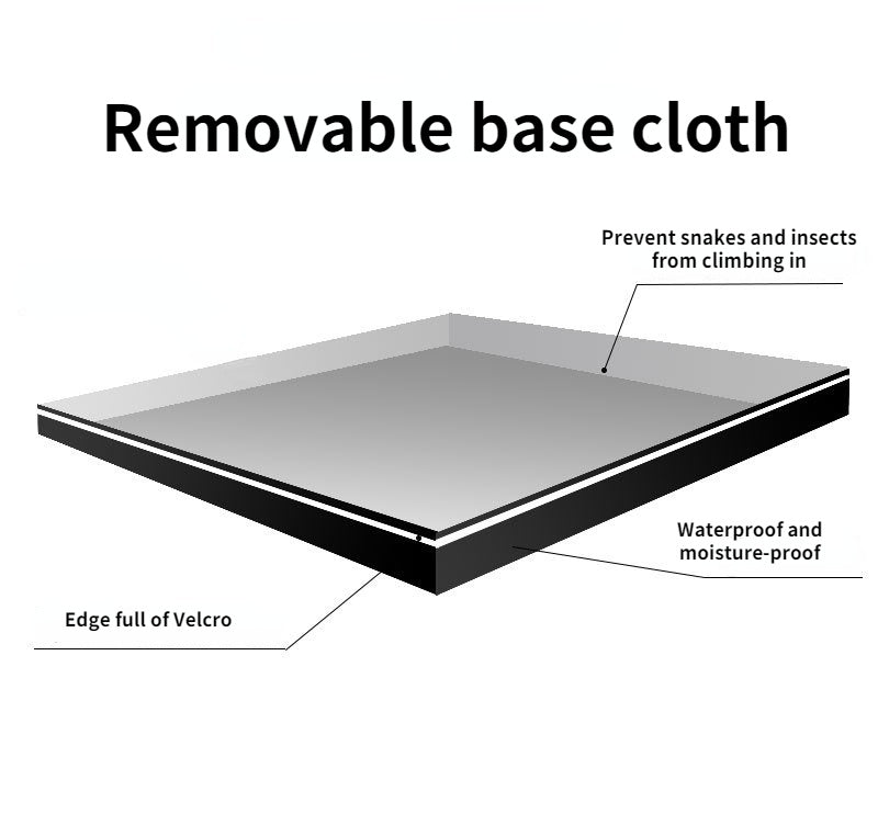 Rear Extension Tent Canopy Portable Multi-Function