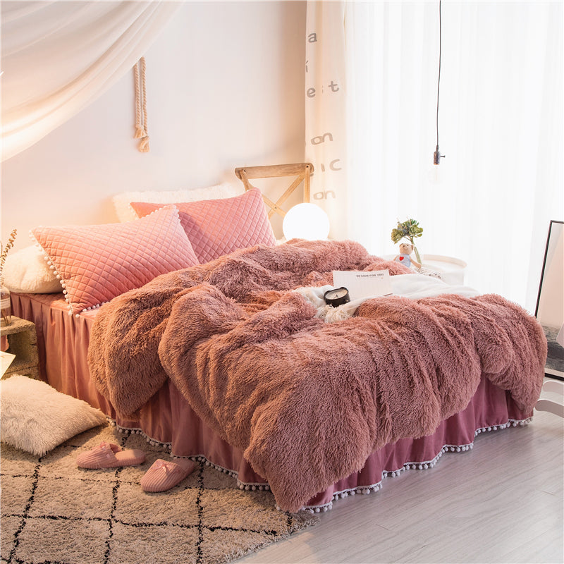 Korean Mink Soft & Warm Velvet Bedding