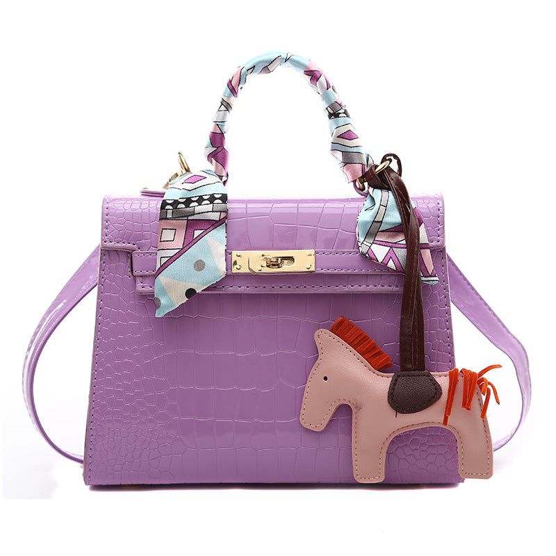Stone Pattern PU Female Bag Shoulder Bag