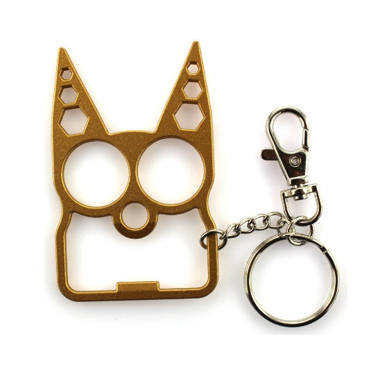 Multi-Function Keychain Zinc Alloy Bottle Opener