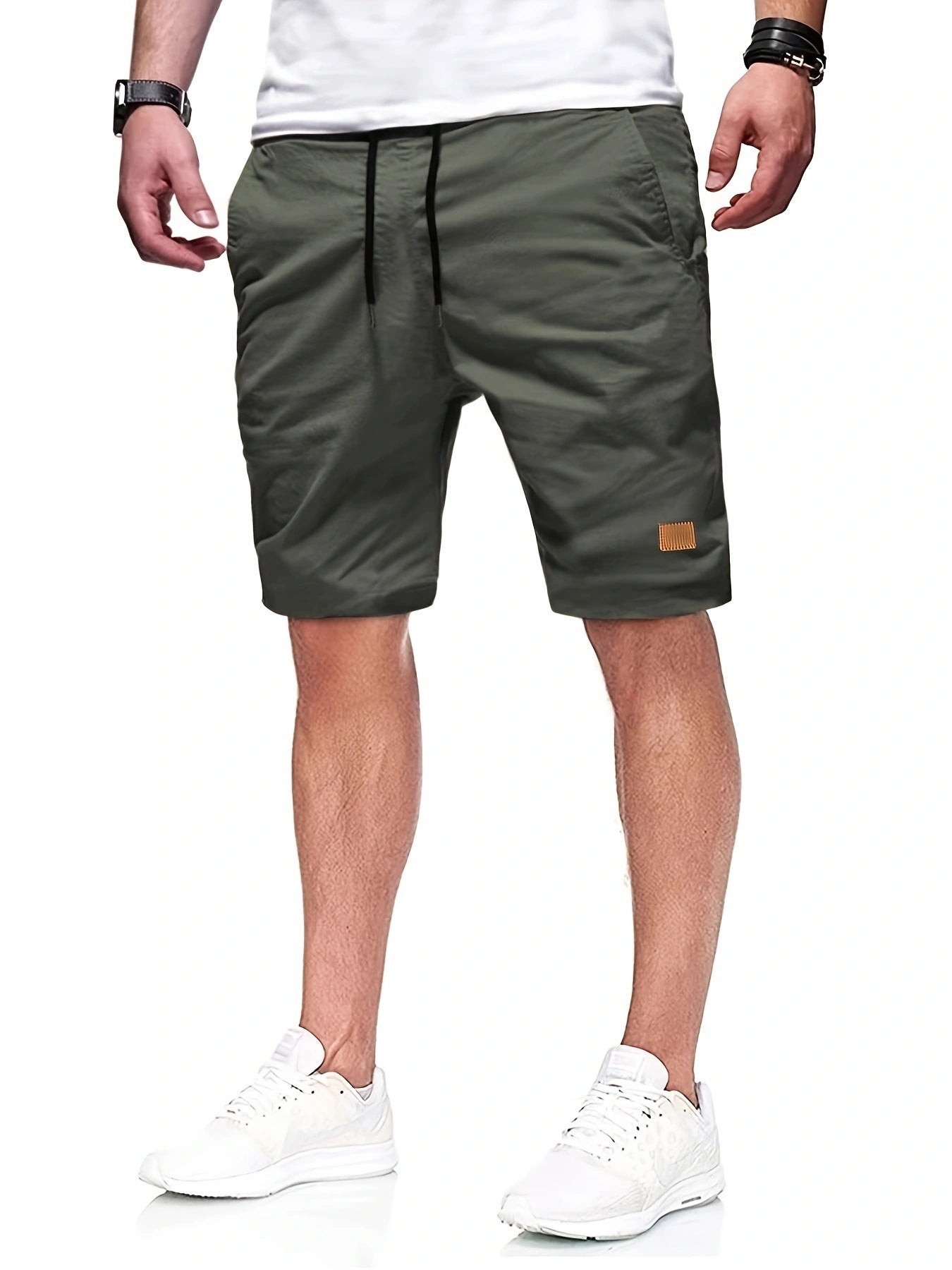 Loose Sports Non-Elastic Men's Workwear Shorts