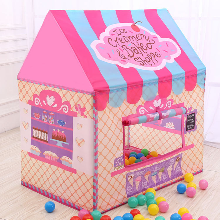 Retail Wholesale Customized Transfer Printing Children''s Tents Women''s Children''s housing game Princess tents