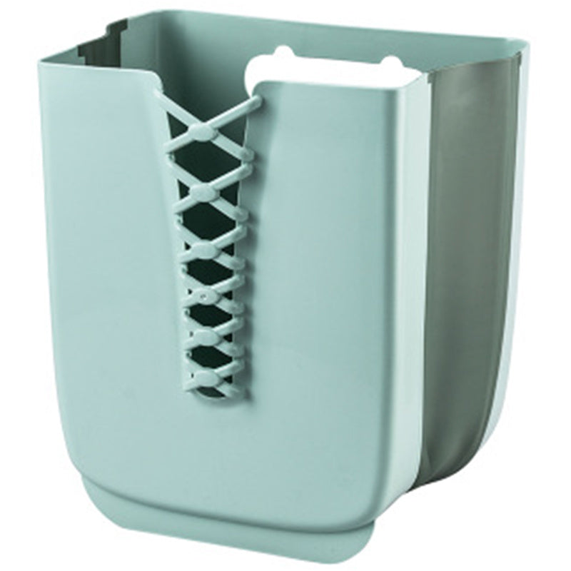 Wall-Mounted Folding Clothes Storage Basket