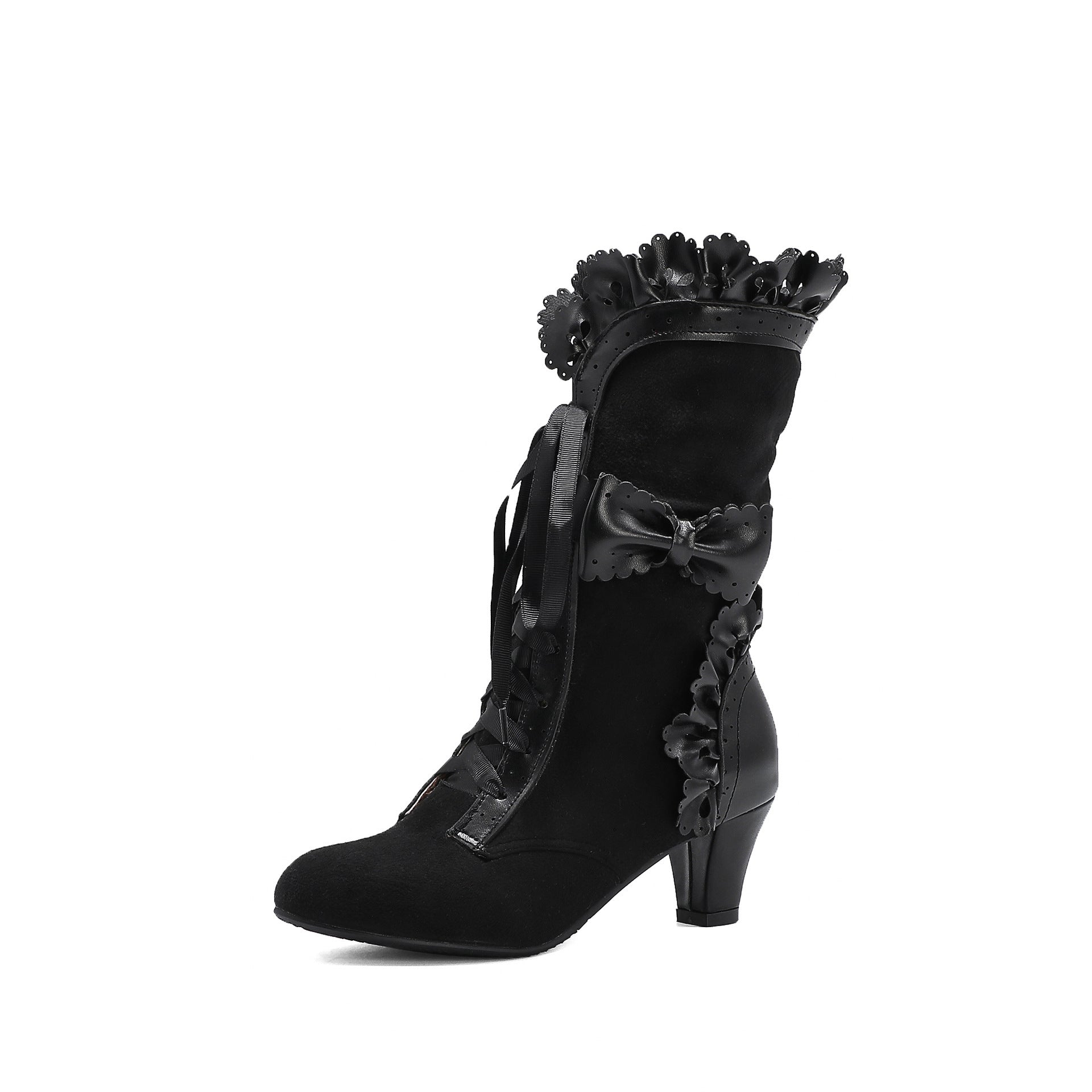 Lace High Heels with Lace