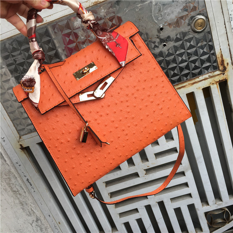 All-Match Texture Messenger Bag
