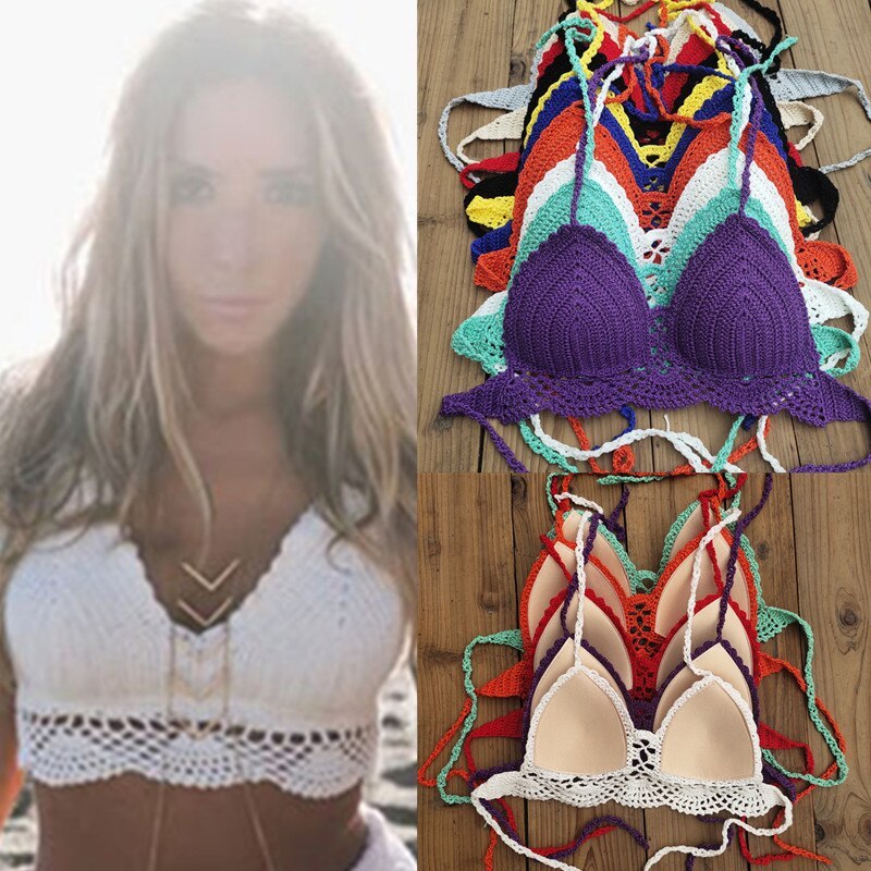 Boho Crochet Bra