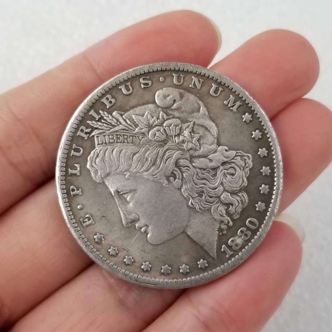 US Morgan Memorial Coin Antique Silver Dollar
