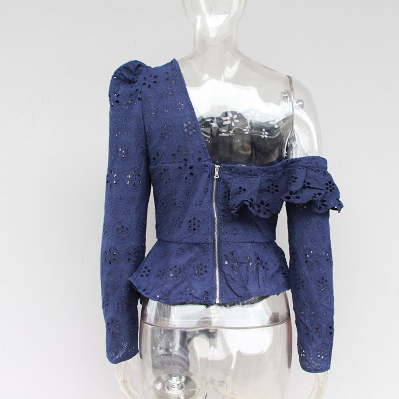 Hollow Versatile Blouse