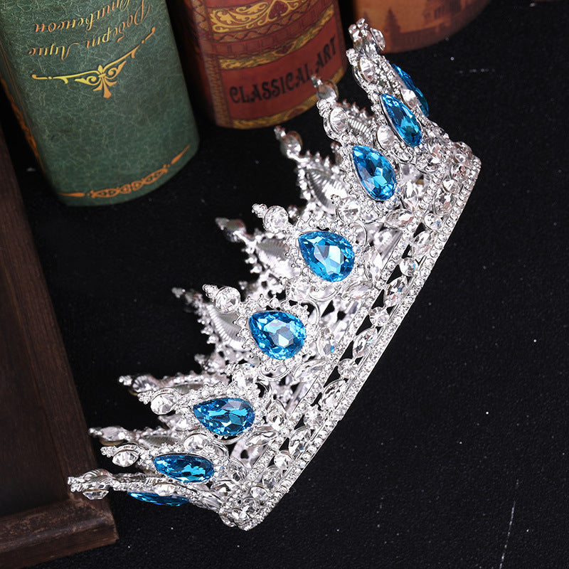 Fashion Alloy Color Crystal Bridal Crown