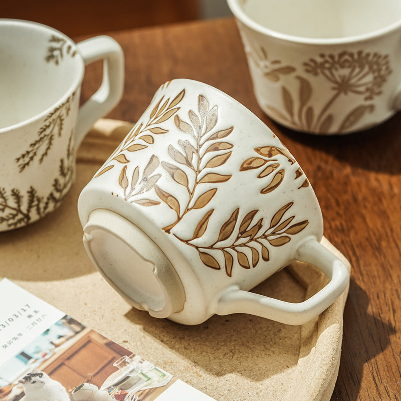 Minimalist Nordic Ceramic Home Hand-Painted Mugs