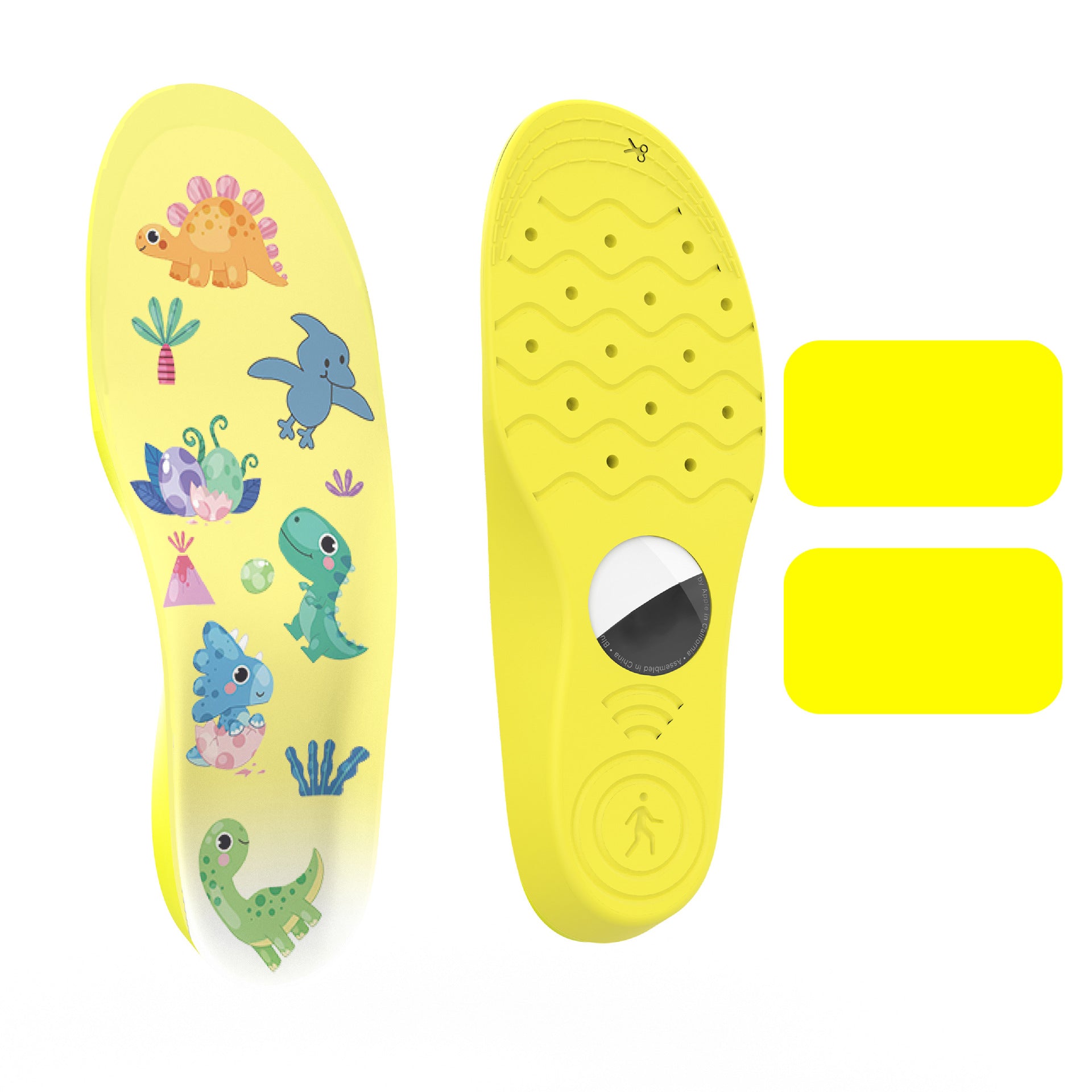 Protective Cover Locator Cartoon Insole Children Elderly