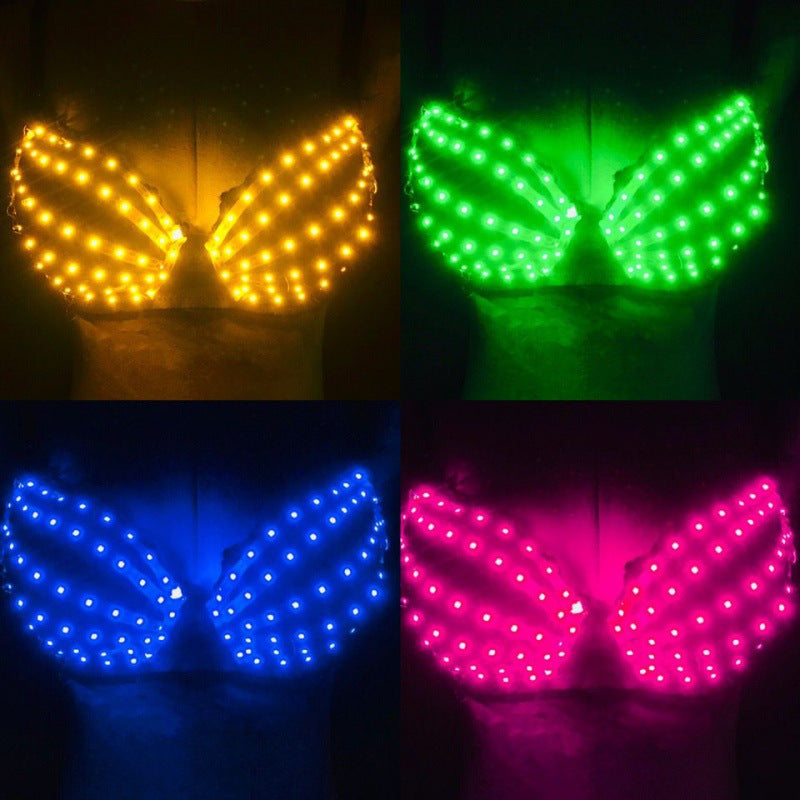 Luminous High-Tech Bra Shining Clothing